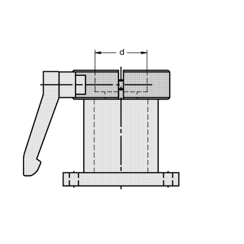 JSO Montagevorrichtung "21172-0" für Werkzeugaufnahmen