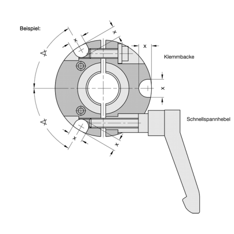 JSO Montagevorrichtung "21172-0" für Werkzeugaufnahmen