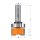 CMT 19mm Dado & planer router bits "952" with bearing 19x9,5/63,5mm Shank 12mm