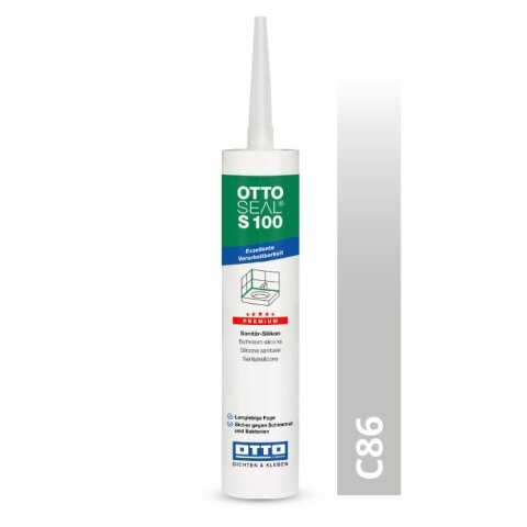 Otto silicone pale grey C86 glossy &quot;OTTOSEAL&reg;...