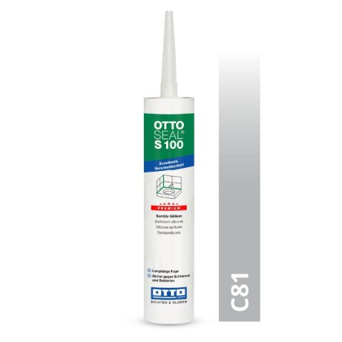 Otto Silikon distelgrau C81 glänzend...