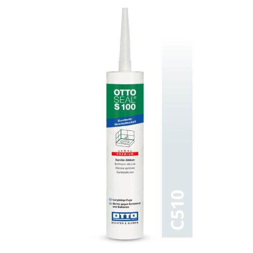 Otto Silikon silver effect C510 glänzend "OTTOSEAL® S100" Premium 300 ml Kartusche