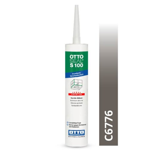 Otto Silikon vulkansand C6776 glänzend "OTTOSEAL® S100" Premium 300 ml Kartusche