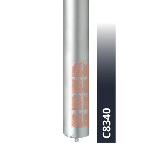 Otto Silikon matt-basaltgrau C8340 matt "OTTOSEAL® S125" geruchsarm 580ml Alu-Folienbeutel