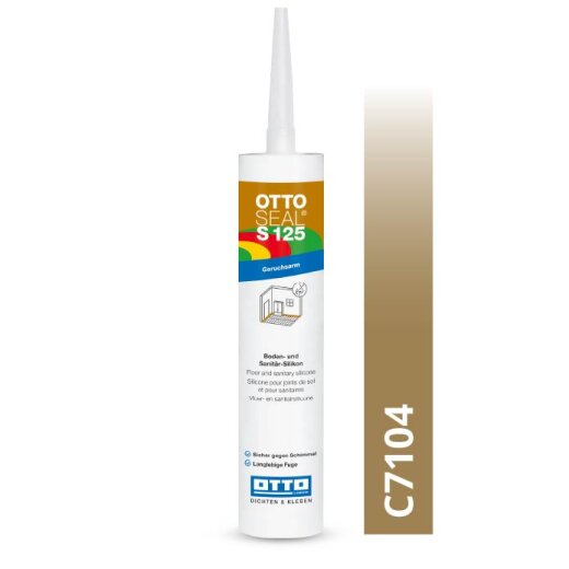 Otto Silikon matt-eiche dunkel C7104 matt "OTTOSEAL® S125" geruchsarm 310ml Kartusche