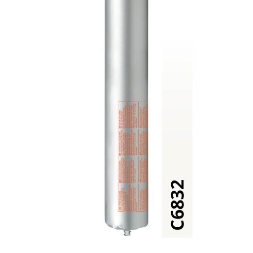 Otto silicone matt snow-white C6832 matt "OTTOSEAL® S125" low-odour 400ml Aluminum foil bag