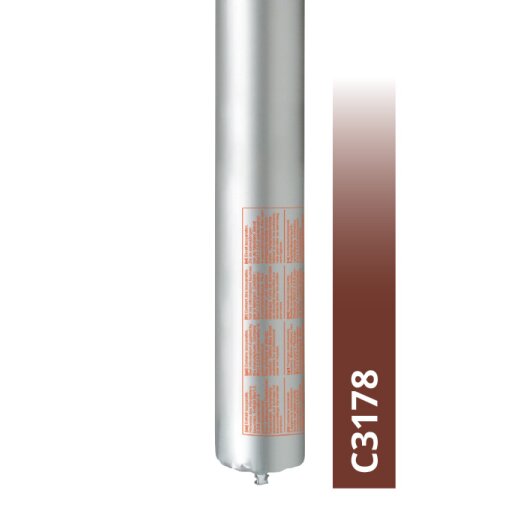 Otto hybrid sealant brickred C3178 glossy "OTTOSEAL® M360" 580ml Aluminum foil bag