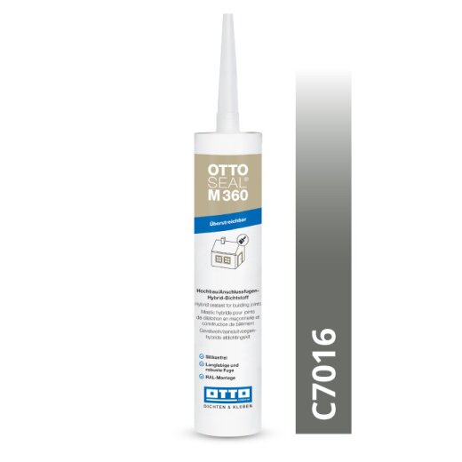 Otto Hybrid-Dichtstoff RAL 7016 C7016 glänzend "OTTOSEAL® M360" 300ml Kartusche