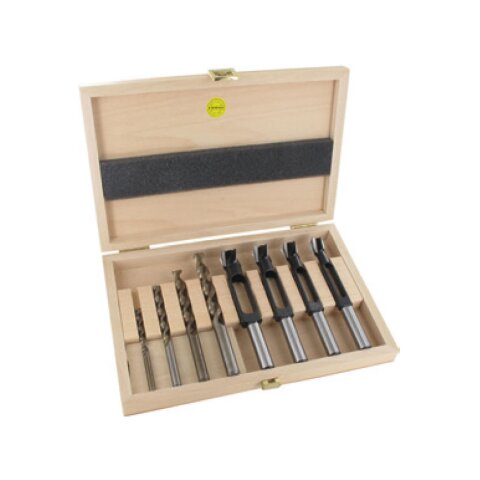 Famag Plug Cutter-Set WS 8-pcs Ø 6, 8, 10, 12mm...