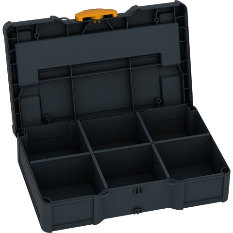 Tanos systainer&sup3; S 76 mit Fachteiler anthrazit (RAL...