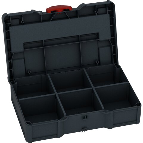 Tanos systainer&sup3; S 76 with dividers anthracite grey...