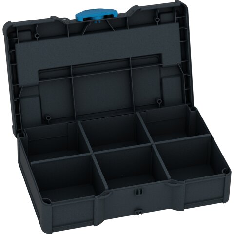 Tanos systainer&sup3; S 76 mit Fachteiler anthrazit (RAL...