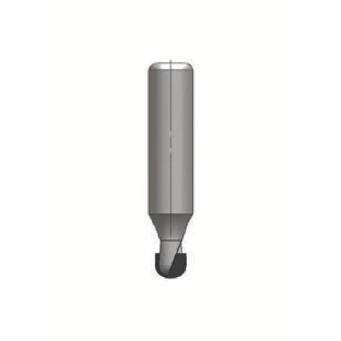 AKE R5mm Diamond (PCD) Cove Cutter 10x7/60mm Z2 rechts