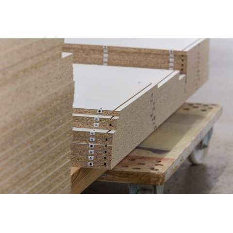 Lamello Cabineo 12 white Nesting connector