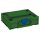 Tanos systainer³ M 112 emerald green (RAL 6001), closure signalblue (HKS 43 K), handle anthracite grey (RAL 7016)