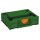 Tanos systainer³ M 112 emerald green (RAL 6001), closure deep orange (RAL 2011), handle signal black (RAL 9004)