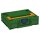 Tanos systainer³ M 112 emerald green (RAL 6001), closure saphire blue (RAL 5003), handle daffodil yellow (RAL 1007)