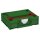 Tanos systainer³ M 112 emerald green (RAL 6001), closure light grey (RAL 7035), handle carmine red (RAL 3002)