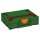 Tanos systainer³ M 112 emerald green (RAL 6001), closure deep orange (RAL 2011), handle carmine red (RAL 3002)