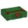 Tanos systainer³ M 112 emerald green (RAL 6001), closure carmine red (RAL 3002), handle carmine red (RAL 3002)