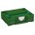 Tanos systainer³ M 112 emerald green (RAL 6001), closure light grey (RAL 7035), handle signal green (HKS 54 K)
