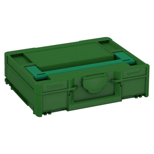 Tanos systainer³ M 112 emerald green (RAL 6001), closure emerald green (RAL 6001), handle signal green (HKS 54 K)