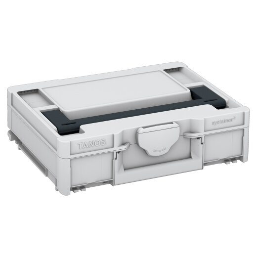 Tanos systainer³ M 112 light grey (RAL 7035), closure light grey (RAL 7035), handle anthracite grey (RAL 7016)