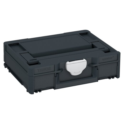 Tanos systainer³ M 112 anthracite grey (RAL 7016), closure light grey (RAL 7035), handle anthracite grey (RAL 7016)