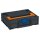 Tanos systainer³ M 112 anthracite grey (RAL 7016), closure signalblue (HKS 43 K), handle deep orange (RAL 2011)