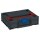 Tanos systainer³ M 112 anthracite grey (RAL 7016), closure signalblue (HKS 43 K), handle carmine red (RAL 3002)