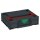 Tanos systainer³ M 112 anthracite grey (RAL 7016), closure signal green (HKS 54 K), handle carmine red (RAL 3002)