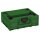Tanos systainer³ M 137 emerald green (RAL 6001), closure signal black (RAL 9004), handle signal black (RAL 9004)