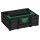 Tanos systainer³ M 137 signal black (RAL 9004), closure signal green (HKS 54 K), handle signal green (HKS 54 K)