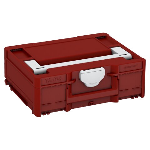 Tanos systainer&sup3; M 137 carmine red (RAL 3002),...