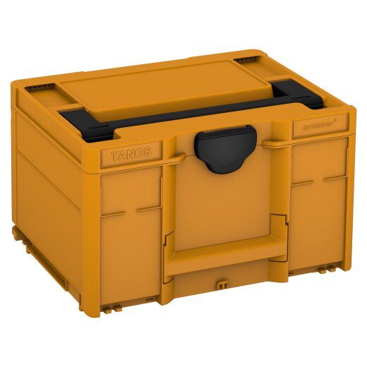 Tanos systainer³ M 237 narzissengelb (RAL 1007), Verschluss schwarz (RAL 9004), Griff schwarz (RAL 9004)