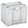 Tanos systainer³ M 337 lichtgrau (RAL 7035), Verschluss lichtgrau (RAL 7035), Griff lichtgrau (RAL 7035) - 83550005.1