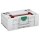 Tanos systainer³ L 187 light grey (RAL 7035), closure signal green (HKS 54 K), handle carmine red (RAL 3002)