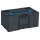 Tanos systainer³ L 237 anthracite grey (RAL 7016), closure signal black (RAL 9004), handle Sky blue (RAL 5015)