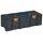Tanos systainer³ XXL 237 anthracite grey (RAL 7016), closure deep orange (RAL 2011), handle Sky blue (RAL 5015)