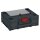 Tanos systainer³ Deckelfach M 137 anthrazit (RAL 7016), Verschluss karminrot (RAL 3002), Griff anthrazit (RAL 7016) - 83550043.150