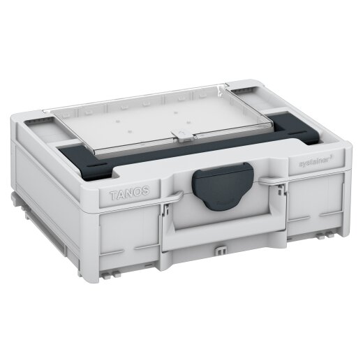 Tanos systainer³ Deckelfach M 137 light grey (RAL 7035), closure anthracite grey (RAL 7016), handle anthracite grey (RAL 7016)