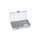 Tanos systainer³ Organizer M 89 anthracite grey (RAL 7016), closure carmine red (RAL 3002)
