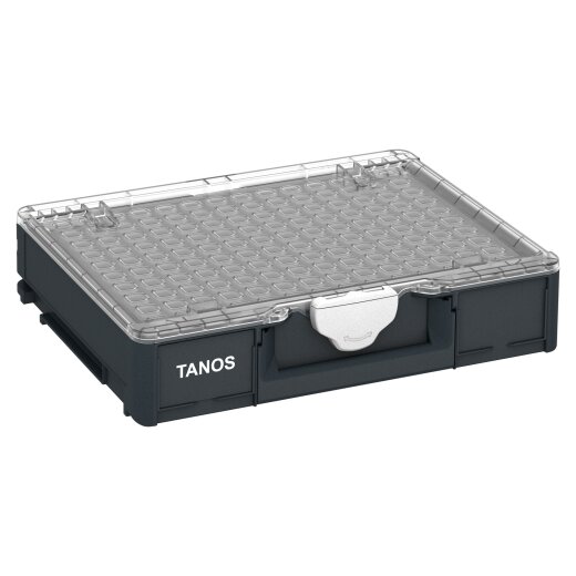 Tanos systainer³ Organizer M 89 anthracite grey (RAL 7016), closure white (RAL 9016)