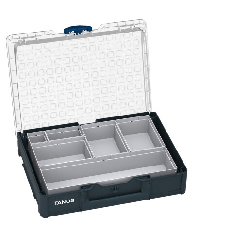 Tanos systainer³ Organizer M 89 6 Boxen systainer³ Organizer M 89 6 boxes (RAL 7016), closure saphire blue (RAL 5003)