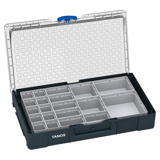 Tanos systainer³ Organizer L 89 20 Boxen systainer³ Organizer M 89 20 boxes (RAL 7016), closure signalblue (HKS 43 K)