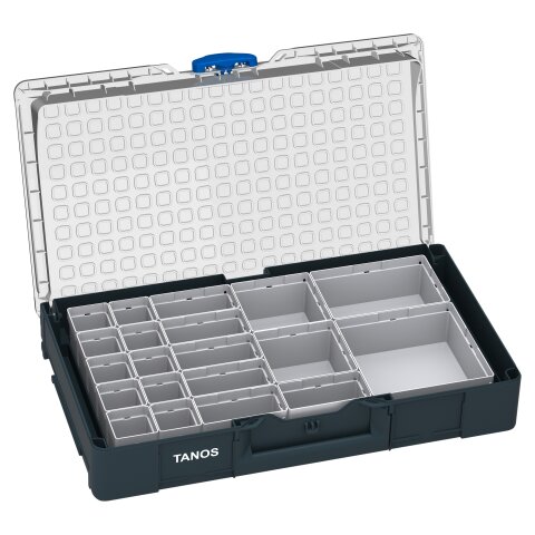 Tanos systainer³ Organizer L 89 20 Boxen systainer³ Organizer M 89 20 boxes (RAL 7016), closure signalblue (HKS 43 K)