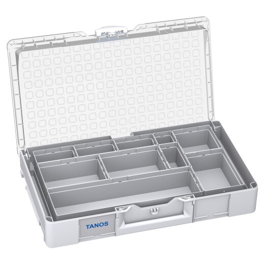 Tanos systainer³ Organizer L 89 10 Boxen systainer³ Organizer M 89 10 boxes (RAL 7035), closure white (RAL 9016)