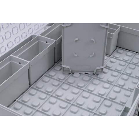 Tanos systainer³ Organizer L 89 10 Boxen systainer³ Organizer M 89 10 boxes (RAL 7035), closure saphire blue (RAL 5003)
