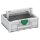 Tanos systainer³ ToolBox M 137 lichtgrau (RAL 7035), Verschluss signalgrün (HKS 54 K)
