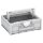 Tanos systainer³ ToolBox M 137 lichtgrau (RAL 7035), closure white (RAL 9016)